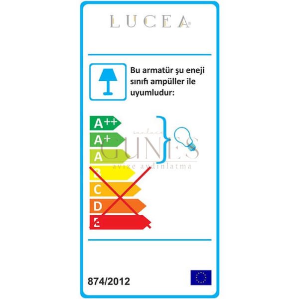 AYTAÇ LUCEA PONTE 2 Lİ PLAF. ESK. 2xE27