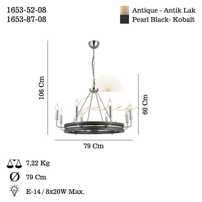 GOOSE 8 LI ANTIK LAK AVIZE 8XE14