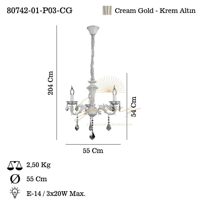 CATANA 3 LU AVIZE 3XE14