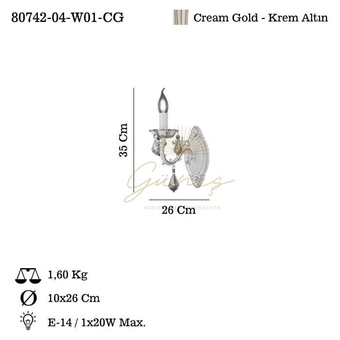 CATANA TEKLI APLIK 1XE14