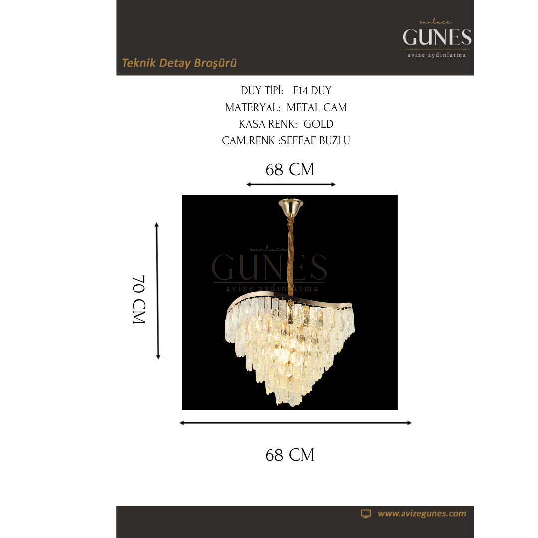 AYTAÇ LUCEA ANEMON 13 LI 60 LIK AVIZE 13XE14