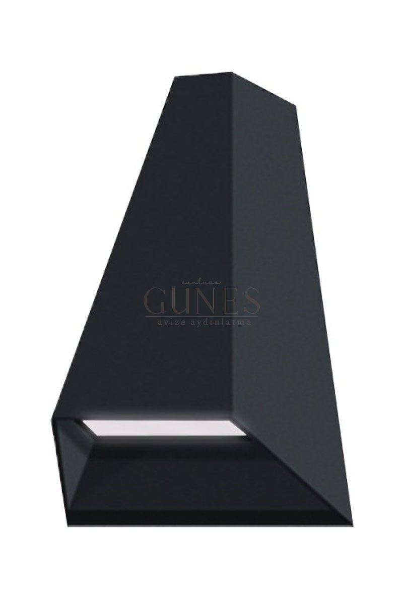 Cata CT-7063 3200K Günışığı 2x3W Antrasit Malta Dış Mekan Led Aplik