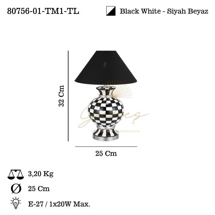 SOLVITO 01 O.BOY MASA LAMBASI 1XE27