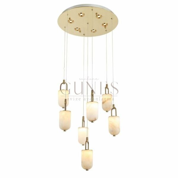AYTAÇ LUCEA LOVCEN 7 Lİ LEDLİ AVİZE 5W*7 3W*6