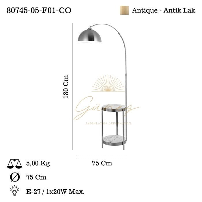 MASERA 05 ANTIK LAMBADER 1XE27