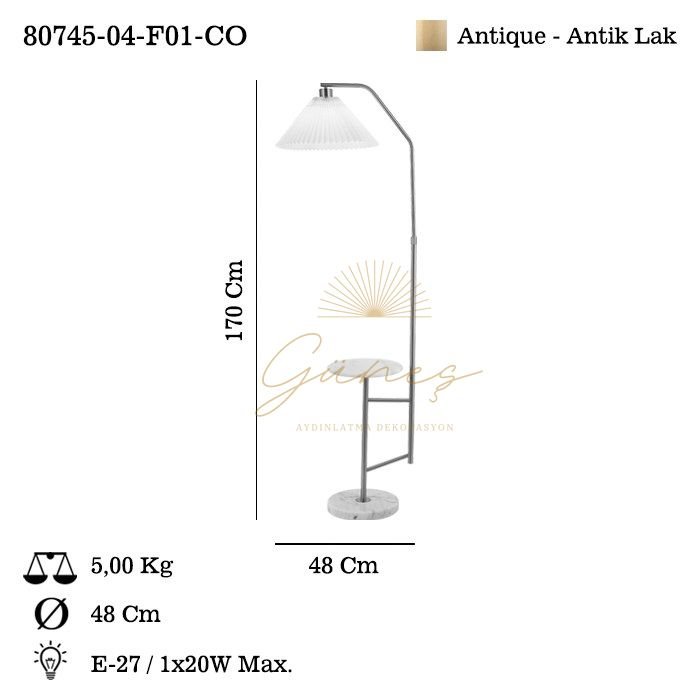 MASERA 04 ANTIK LAMBADER 1XE27