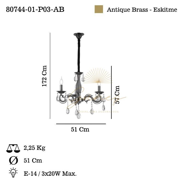 MIRADA 3 LU ESKITME AVIZE 3XE14