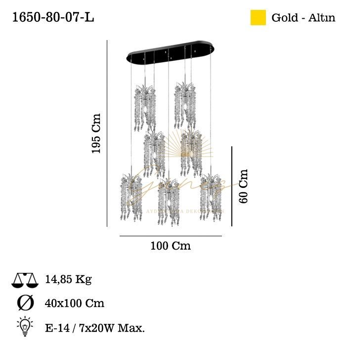 VENON 7 LI ALTIN SIRALI AVIZE 7XE14