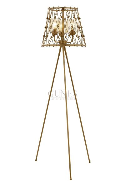 Eskitme Boyalı Lambader AVONNI LM-1904-3BSA