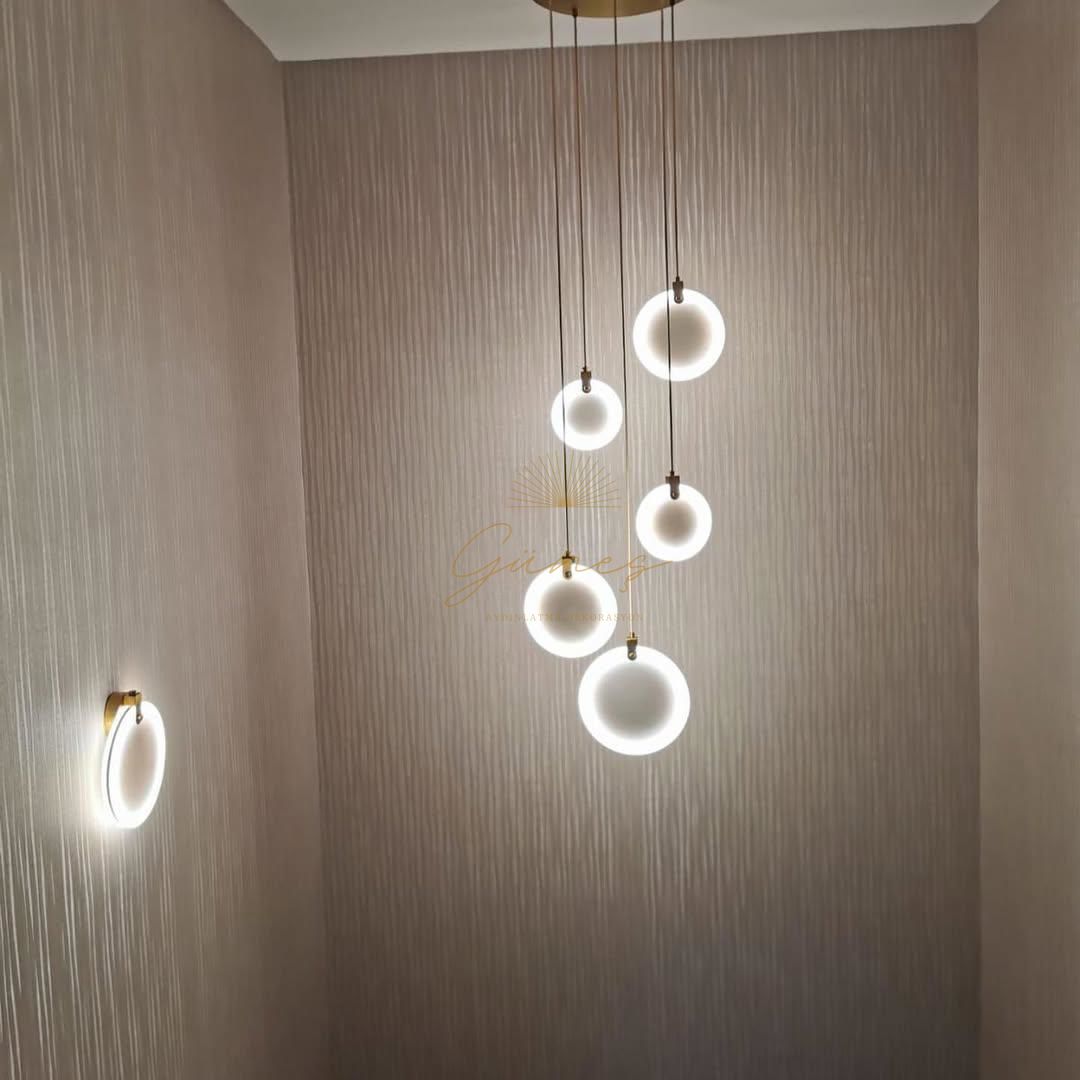 MERMER LEDLİ MODERN AVİZE SD131