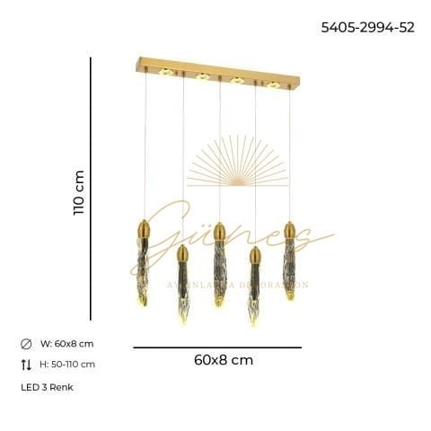 Tortum 5li Sıralı Lak Eskitme