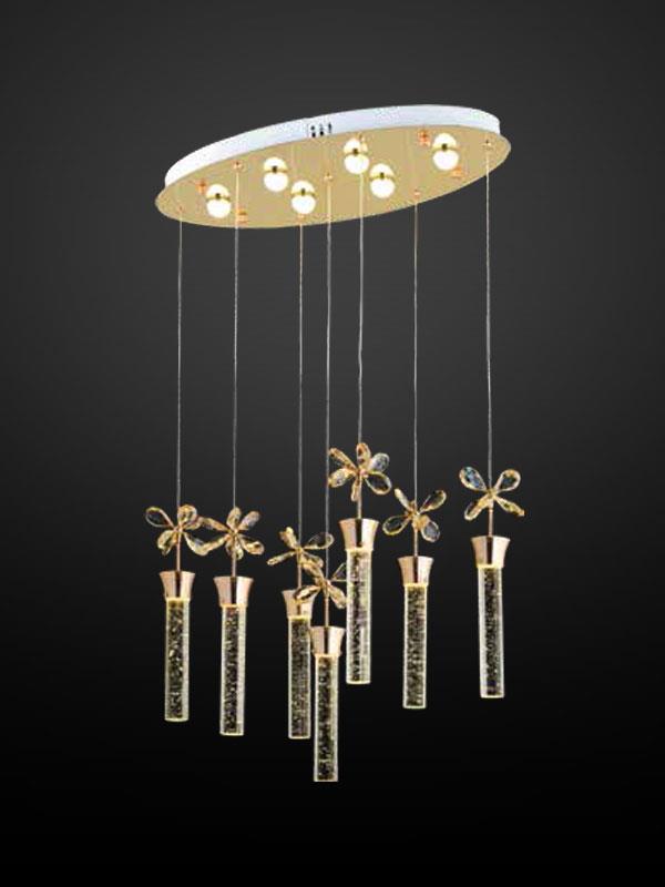 ÖZMER AD-034 GOLD 7 Lİ GOLD AVİZE