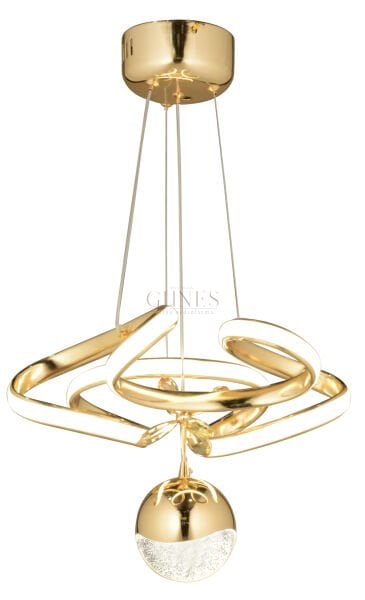 ÖZMER AD-032 GOLD TEKLİ LED AVİZE