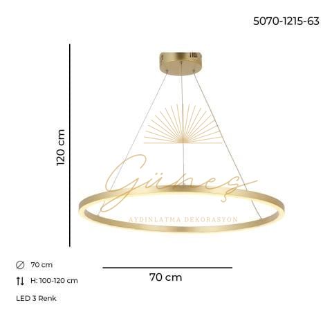 Mera 70lik C. Sarısı Avize