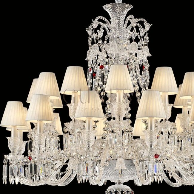 AVS Baccarat Collection 24 Lambalı Kristal Avize