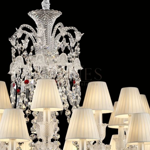 AVS Baccarat Collection 24 Lambalı Kristal Avize