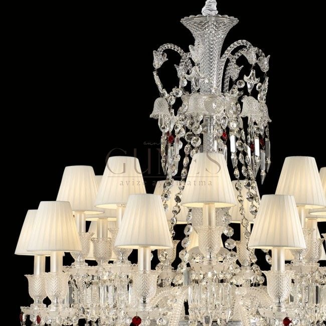 AVS Baccarat Collection 18 Lambalı Kristal Avize