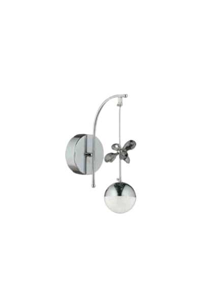 ÖZMER PV-125 KROM LED APLİK