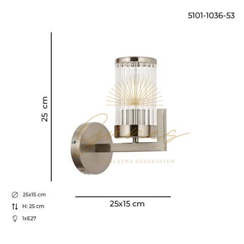 İnterce Tekli Aplik Nikel
