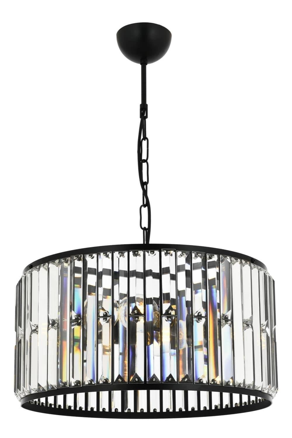 Siyah Boyalı Modern Avize AVONNİ-AV-1667-3BSY