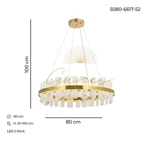 Bianca 80lik Avize Eskitme