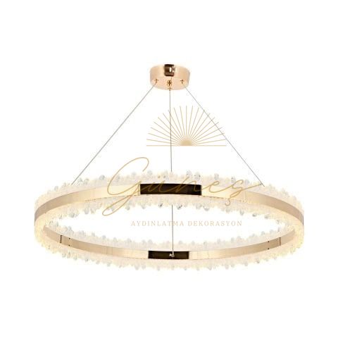 Ares 80lik Sarkıt Avize Gold