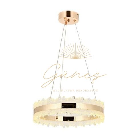 Ares 40lık Sarkıt Avize Gold