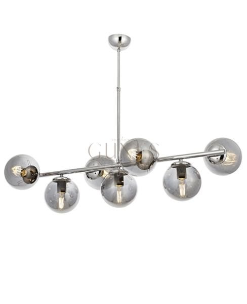 GN-549-7K KROM 7Lİ SIRALI AVİZE