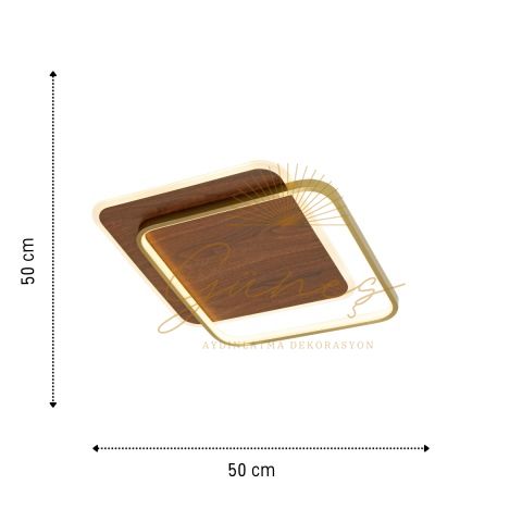 T011-50 Ledli Avize Antrasit