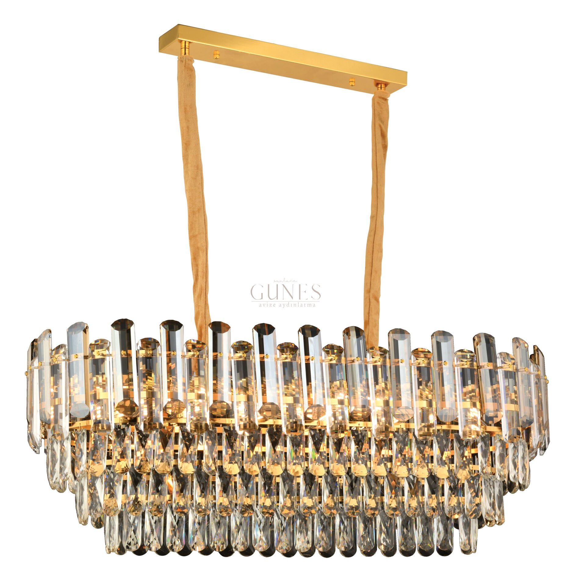 ÖZMER MT-027 GOLD 70 LİK AVİZE
