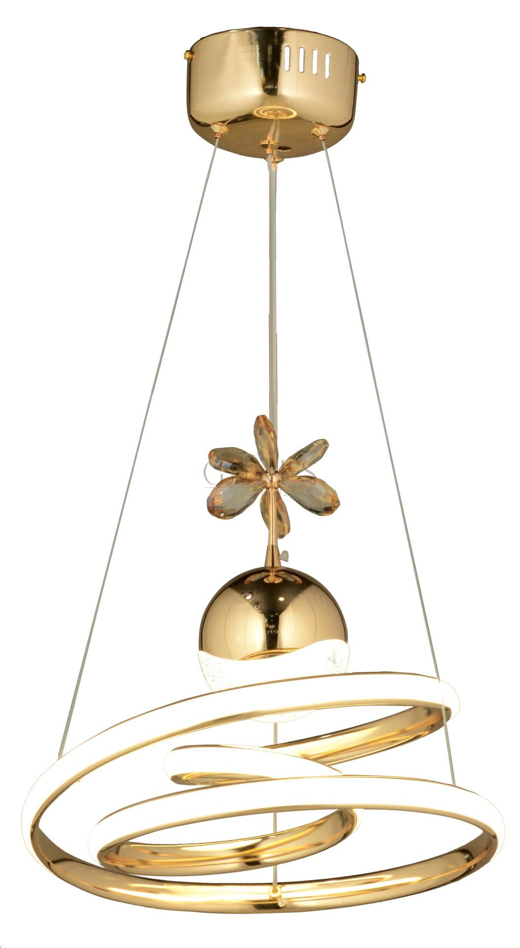 ÖZMER AD-027 GOLD TEKLİ LED AVİZE