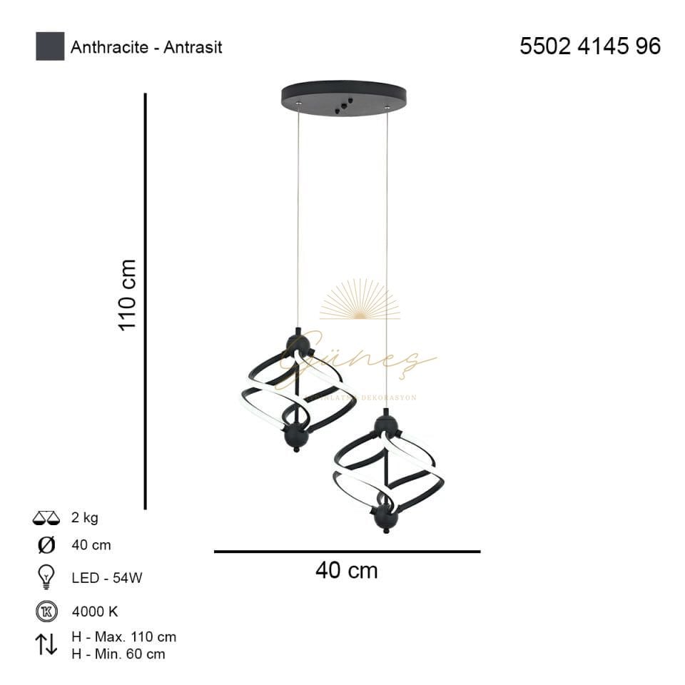 Ravena 2 li Ledli Avize Antrasit