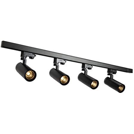4'lü Siyah Ray Spot Set 30x4 Watt Gün Işık Track Light
