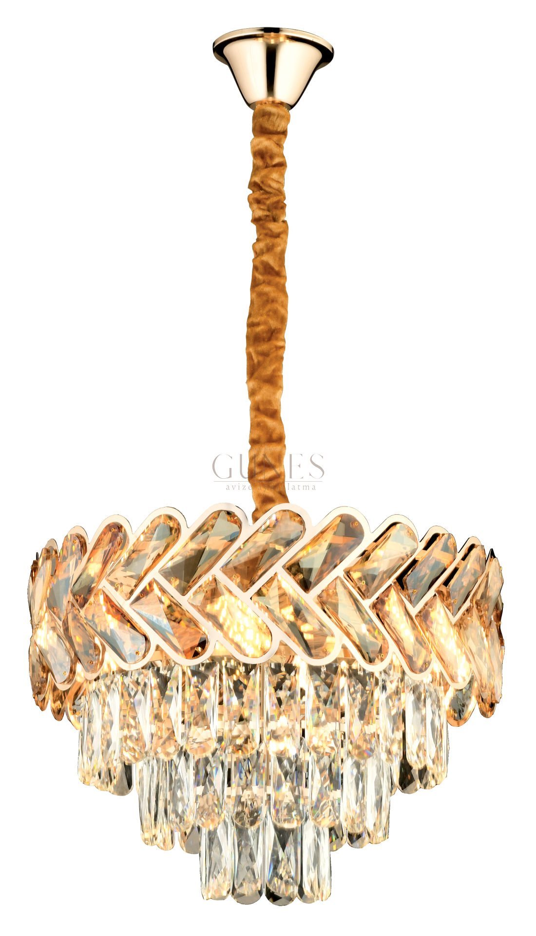 ÖZMER ML-03 GOLD 40LIK AVİZE