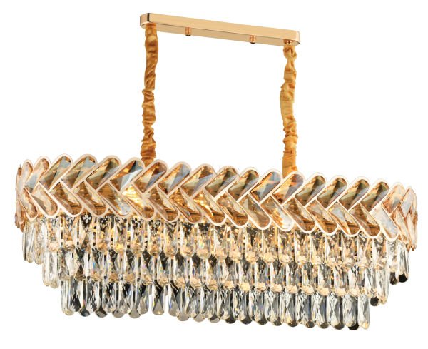 ÖZMER ML-03 GOLD YEMEK MASASI AVİZE