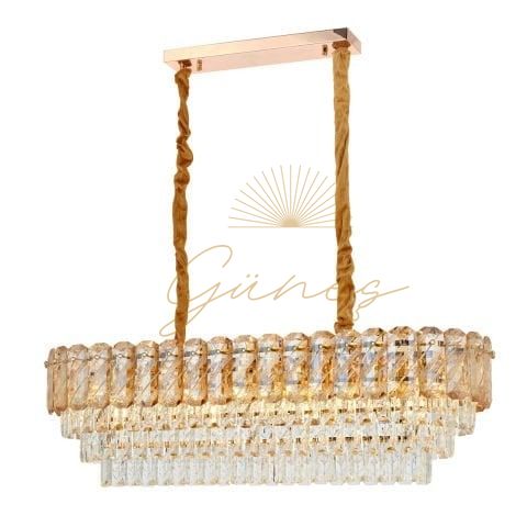 Hazar 90*35 Klasik Avize Gold
