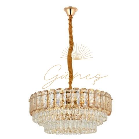 Hazar 60lık Klasik Avize Gold