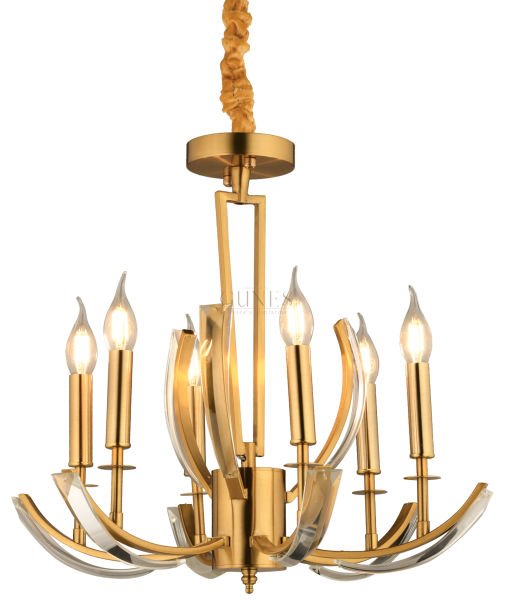 DM-40 GOLD 6LI METAL AVİZE