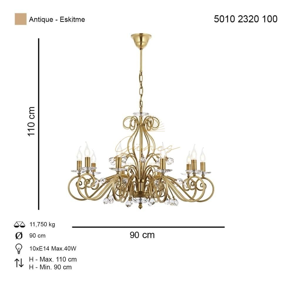 Santo 10 lu Avize Eskitme