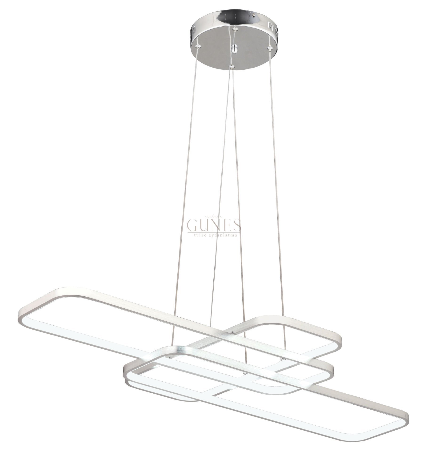 ÖZMER AD-141 KROM LED SARKIT  AVİZE