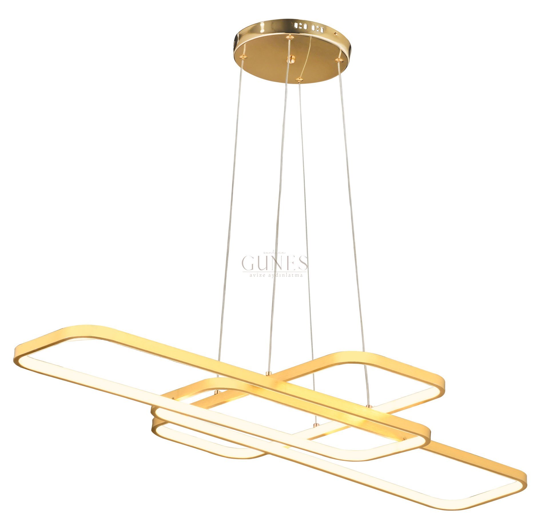 ÖZMER AD-141 GOLD SARKIT LED AVİZE