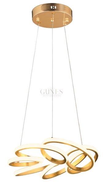 ÖZMER AD-106 GOLD SARKIT LED AVİZE