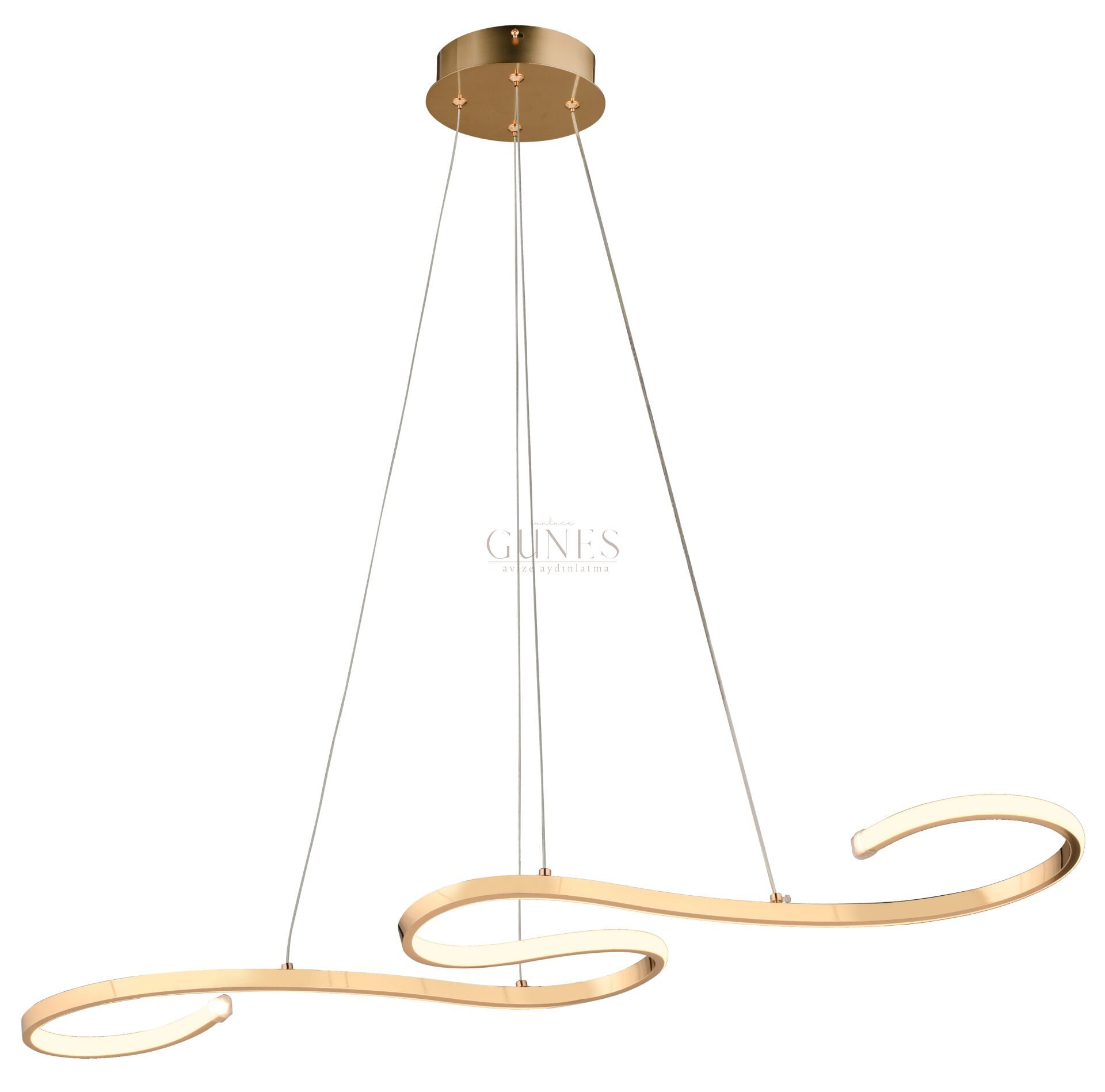 ÖZMER AD-140 GOLD SARKIT LED AVİZE