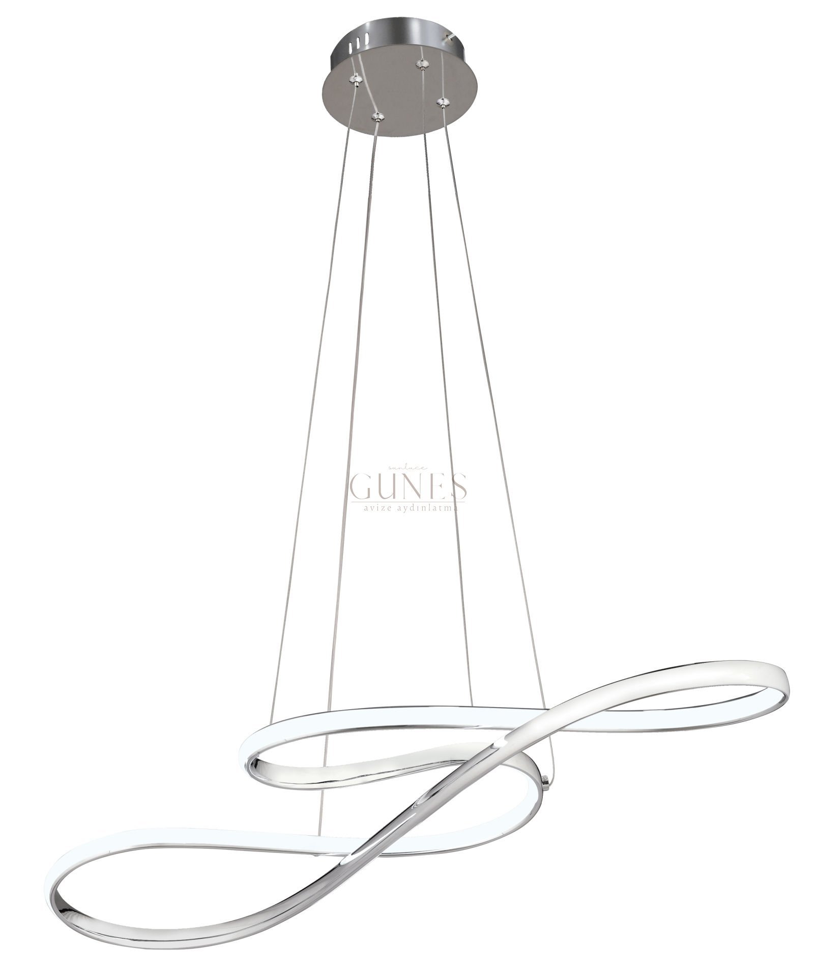 ÖZMER AD-079 KROM SARKIT LED AVİZE