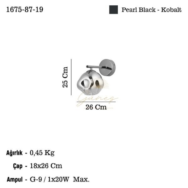 LAKE TEKLI KOBALT APLIK 1XG9
