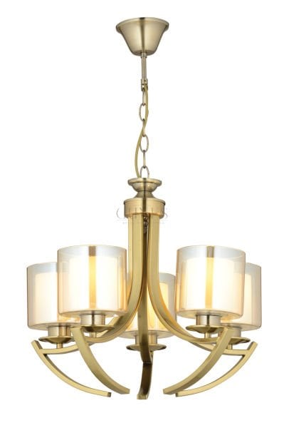 ÖZMER MD 06 GOLD 5Lİ METAL AVİZE