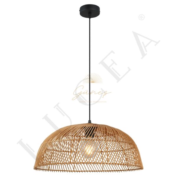 ZERFA Q450 TEKLİ SİYAH AVİZE 1XE27