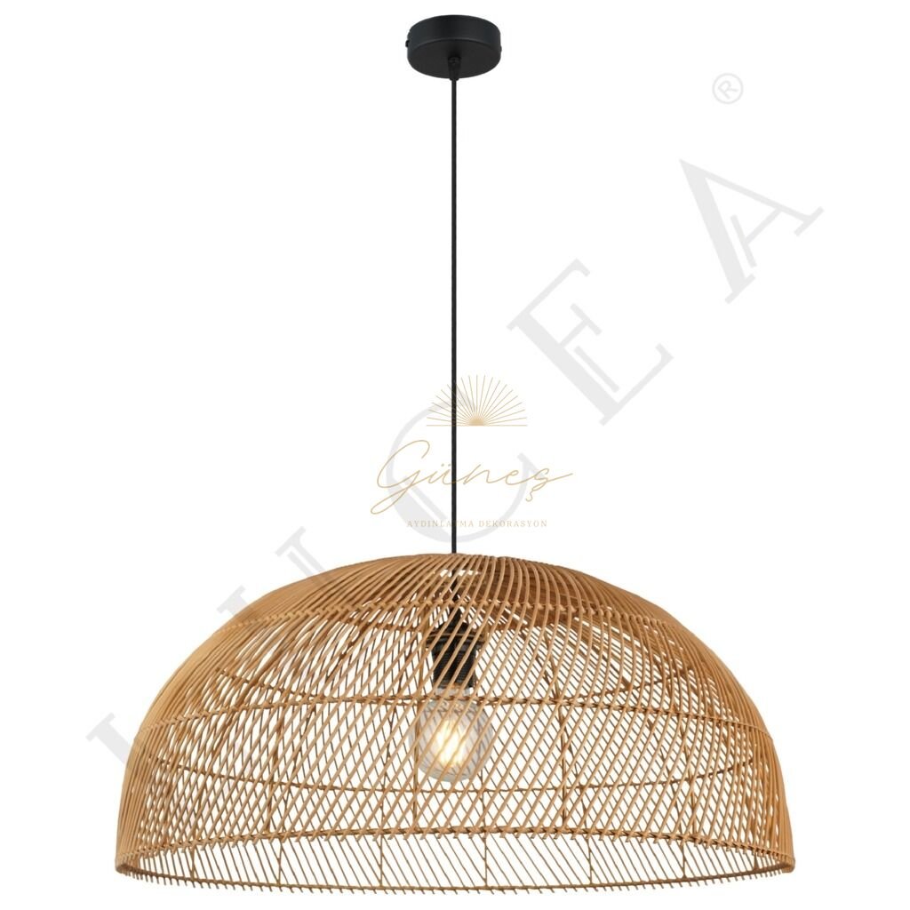 ZERFA Q600 TEKLİ SİYAH AVİZE 1XE27