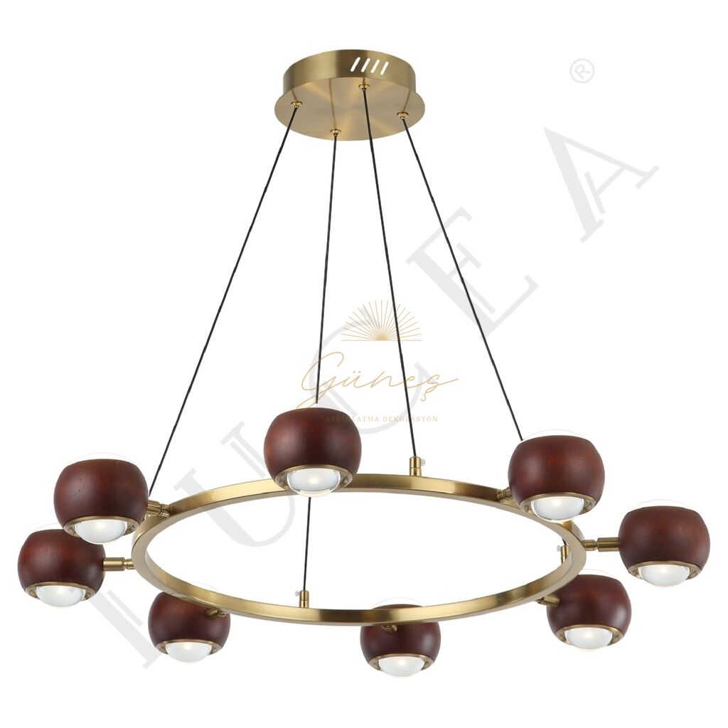 CANNA 8 LI LEDLI AVIZE 3000K 8X6W 48W