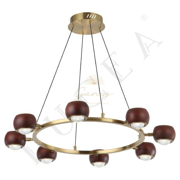 CANNA 8 LI LEDLI AVIZE 3000K 8X6W 48W